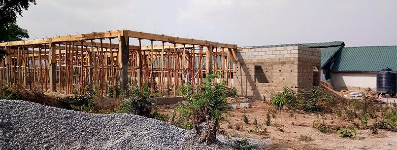 A small scale poutry breeding factory in Abuja